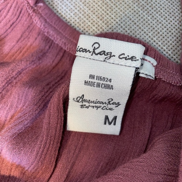 Juniors' Embroidered Split-Leg Jumpsuit by american rag size medium - Picture 4 of 4